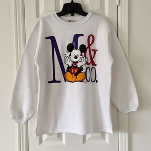 NWT Mickey Mouse Sweatshirt l Size L Youth